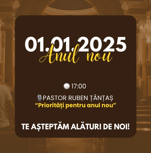 Anul Nou - 'Prioritati pentru anul nou'