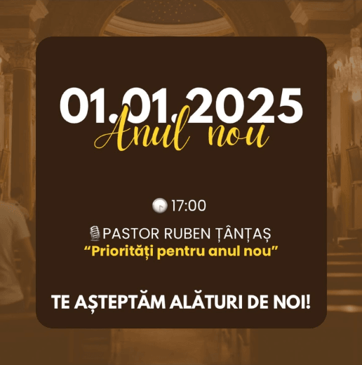 Anul Nou - 'Prioritati pentru anul nou'